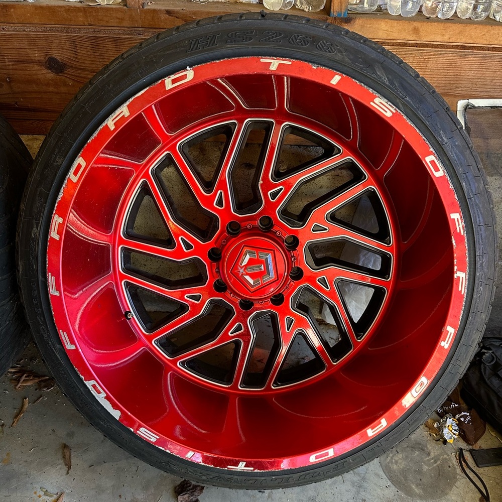 24’ forged rims